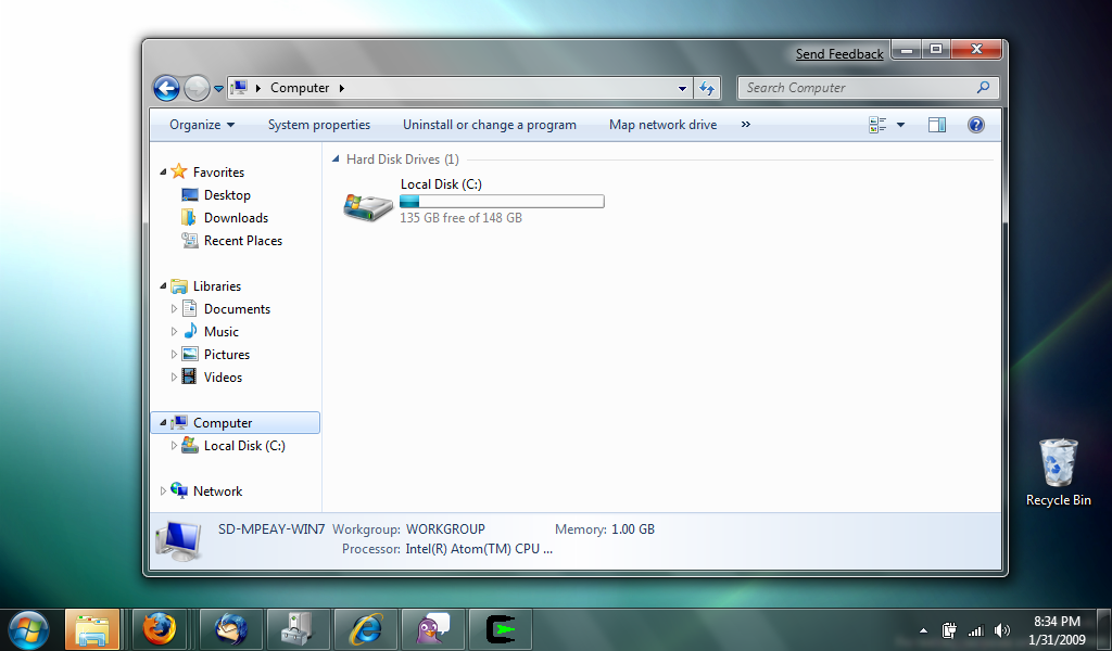 Windows 7 Screenshot